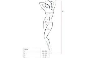 Bodystocking BS050 white-2